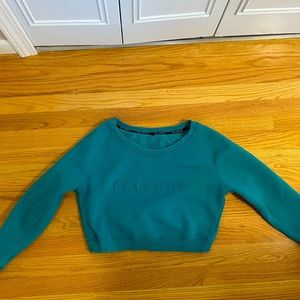 Oasis Collection Cropped Sweatshirt